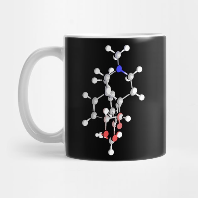 Codeine Molecule by ChemECool